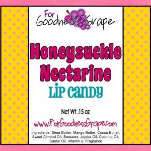 Lip Balm - Honeysuckle Nectarine Lip Balm - The..