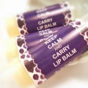 Keep Calm and Carry Lip Balm by The Lip Balm Queen