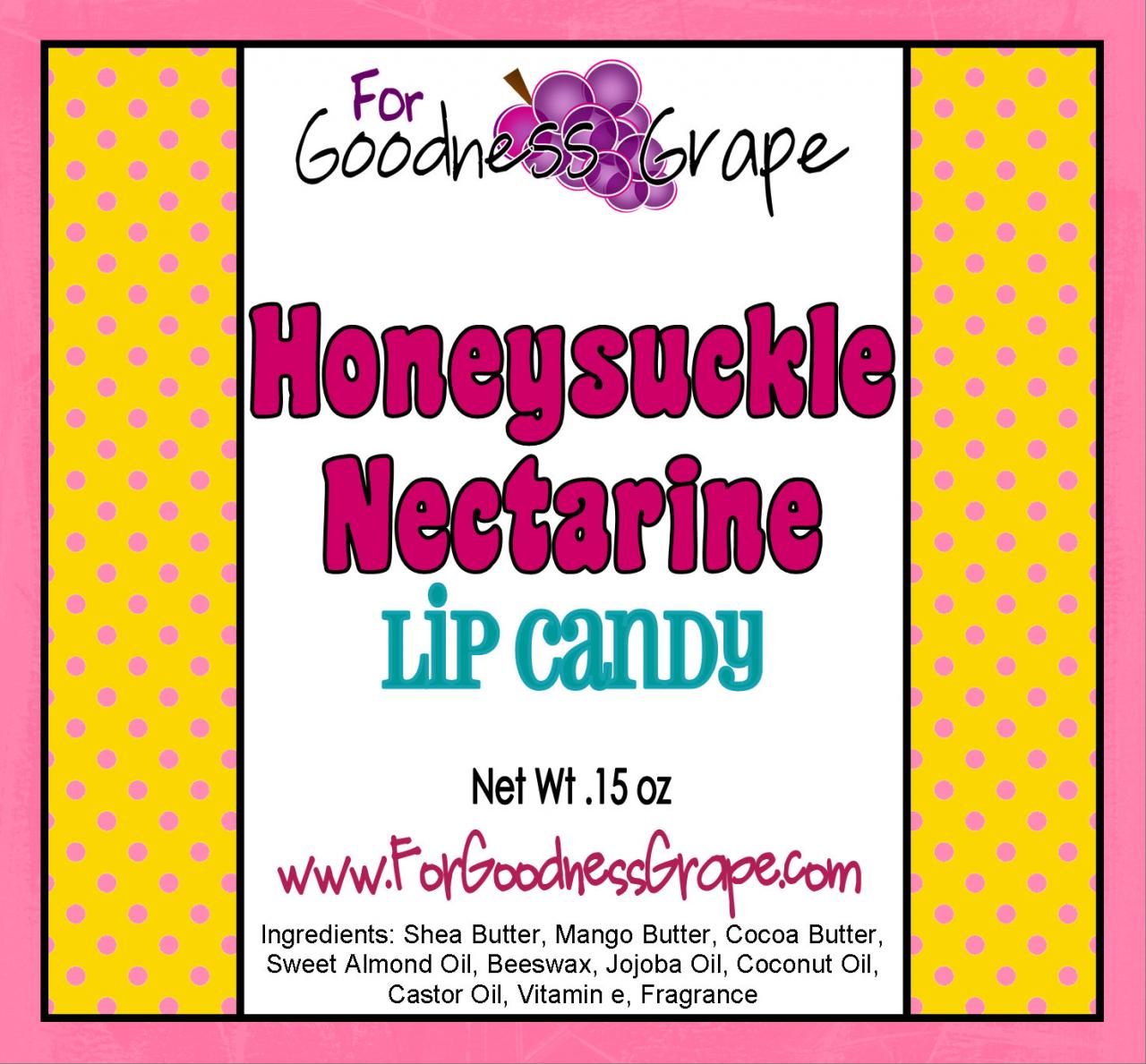 Lip Balm - Honeysuckle Nectarine Lip Balm - The Lip Balm