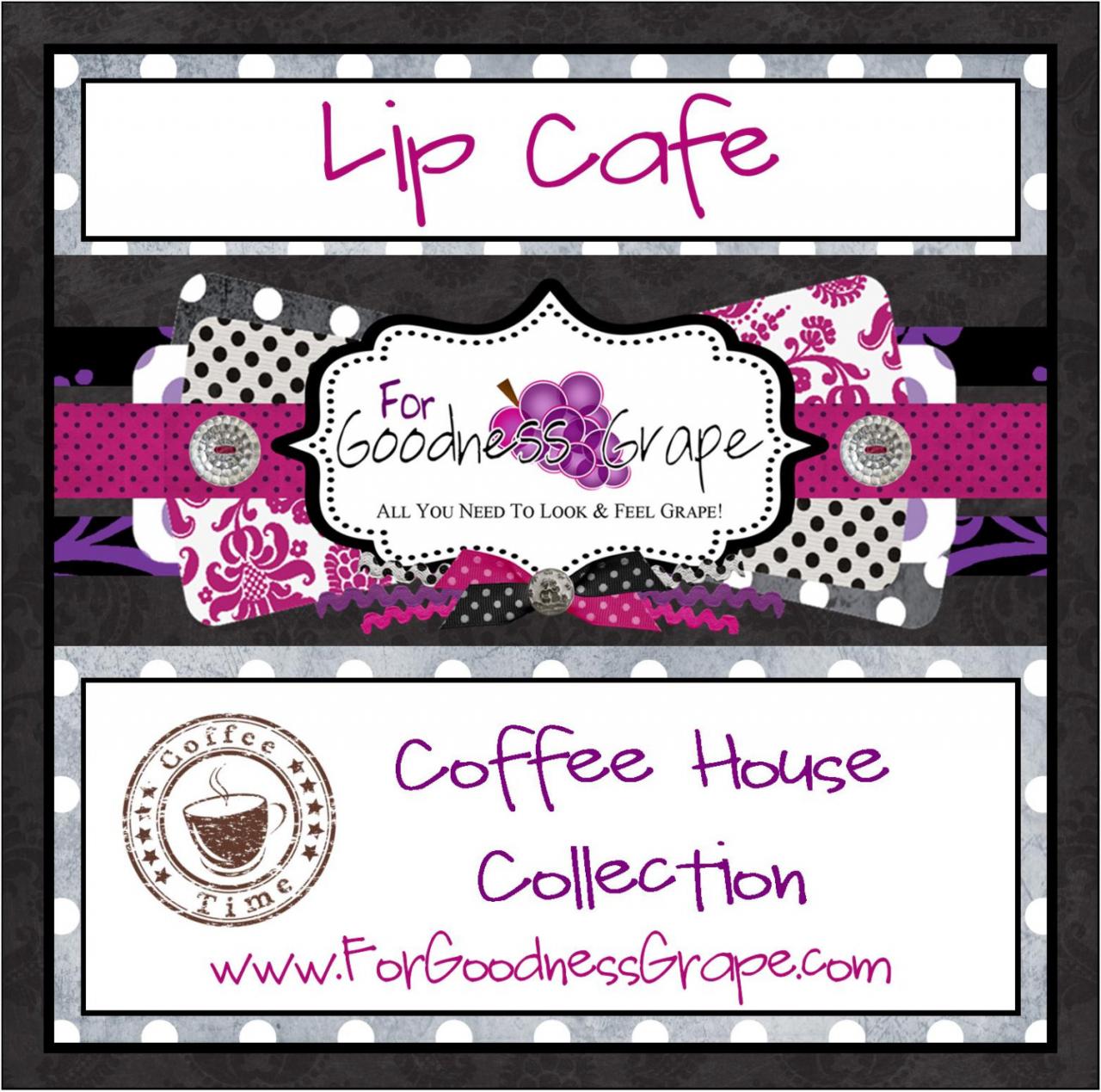 Lip Cafe Coffee House Collection Lip Balm In A Handy Tin - Your Choice Of Any 5 Coffee Inspired Lip Balms In This Listing